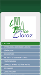 Mobile Screenshot of latraceclaraz.org